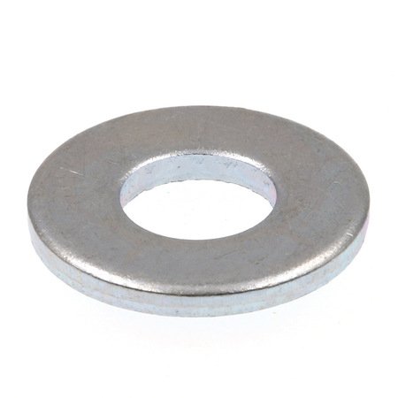 PRIME-LINE Flat Washer, Fits Bolt Size 1/4" , Steel Zinc Plated Finish, 100 PK 9080709